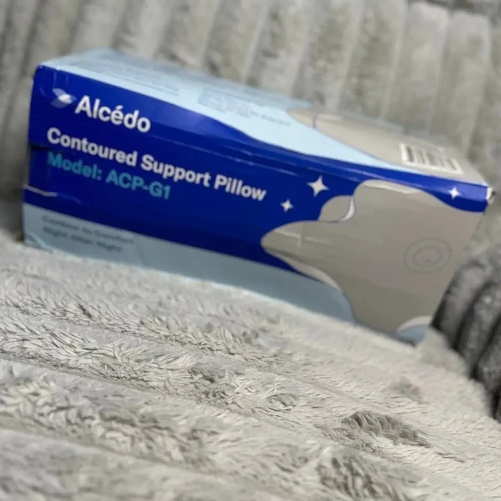 Alcedo Cervical Memory Foam Pillow Ergonomic Contour Neck Support New